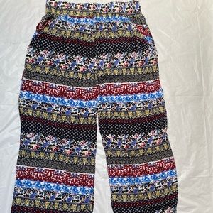 Colorful Printed Pants